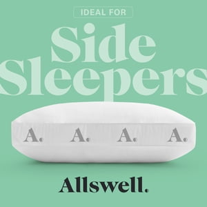 Allswell Side Sleeper Bed Pillow with HYGROCOTTON Cooling Cover