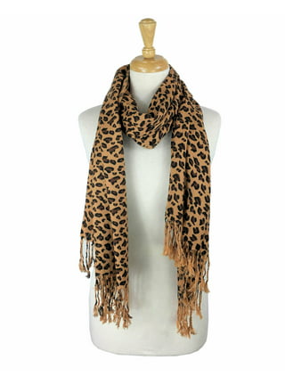Red stripe leopard print scarf animal print scarves shawl lightweight  women’s clothes accessories gift gifts fashion striped stripey