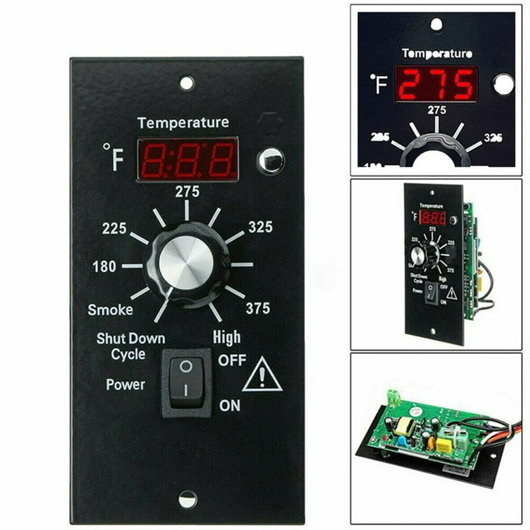 Digital Temperature Control Panel Thermostat Kit For Traeger Wood