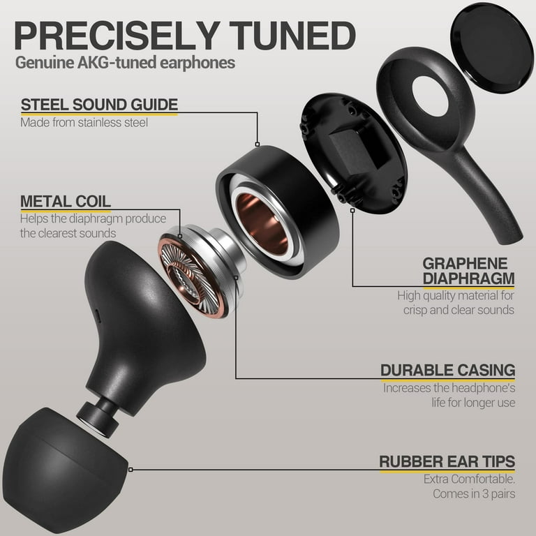 Samsung AKG Earbuds Original 3.5mm in-Ear Headphones with Remote