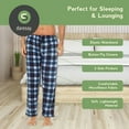 thumbnail image 5 of DARESAY Men’s Microfleece Pajama Pants/Lounge Wear with Pockets, 5 of 6