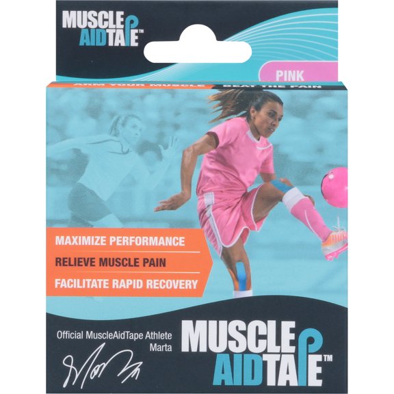 Muscle Aid Tape Pink 2"