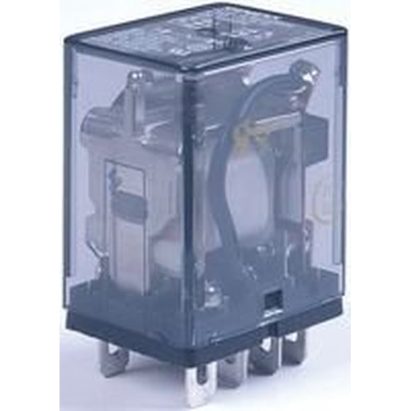 TE CONNECTIVITY/POTTER & BRUMFIELD K10P-11AT5-24 Power Relay, DPDT, 24VAC, 15A, Bracket