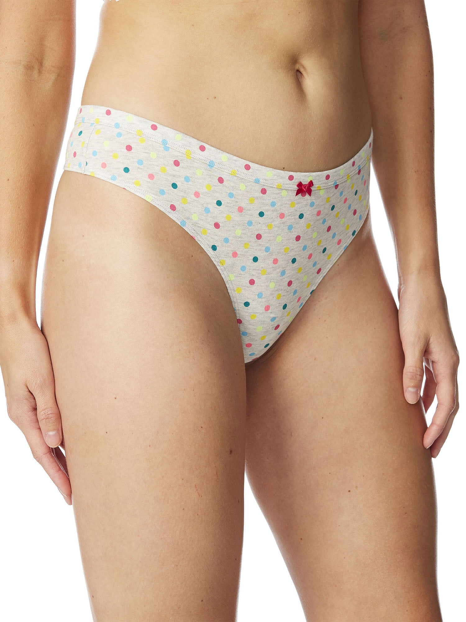 No Boundaries Women's Cotton Spandex Thong