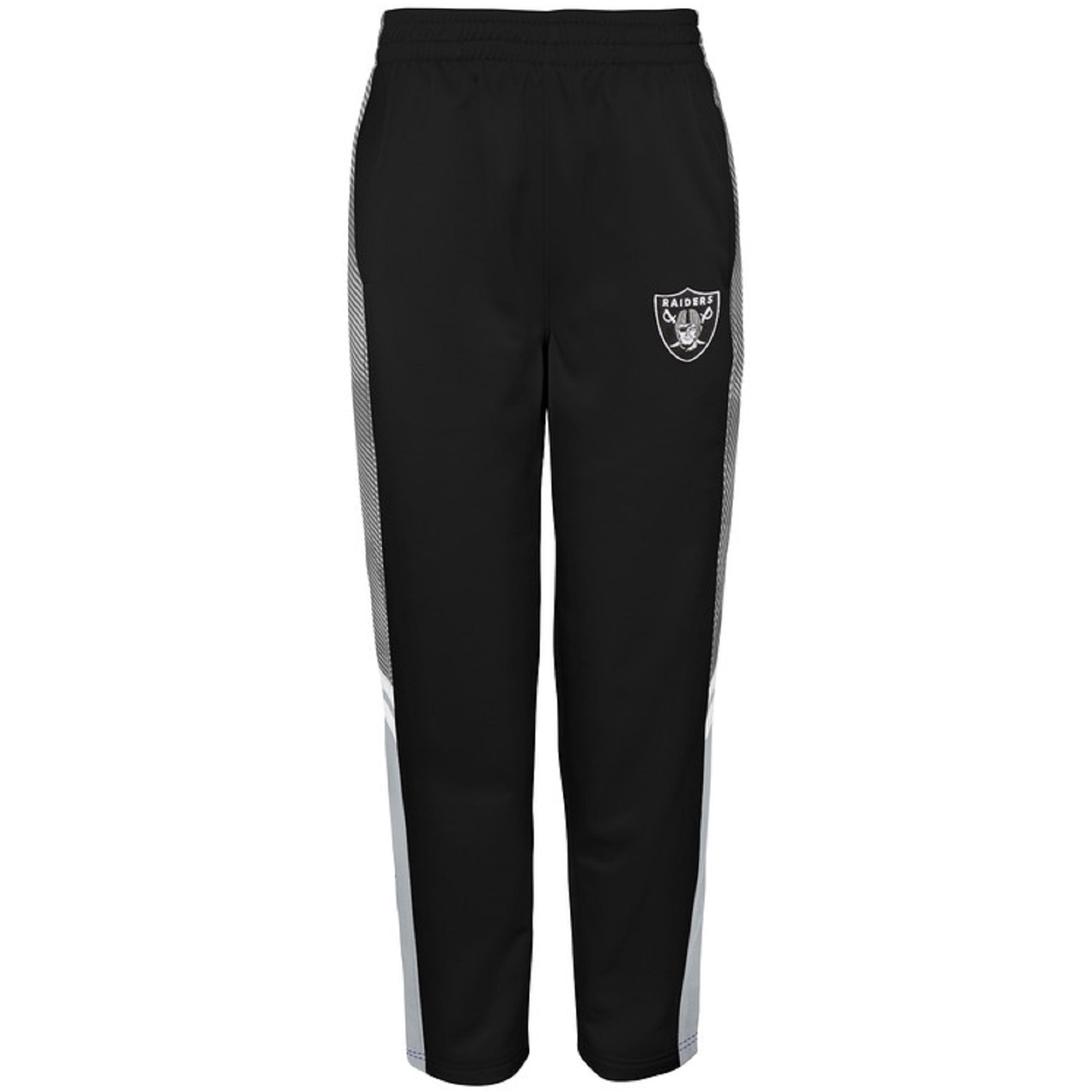 Youth Black Oakland Raiders Team Fleece Pants