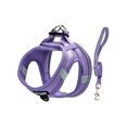thumbnail image 1 of Dog Harness And Leash Set, Small Breed Pet Vest Harness With Soft Paded Air Mesh Adjustable Buckles Metal Ring No Pull For Small Medium Dogs Puppy, Bl, 1 of 4