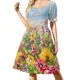 thumbnail image 3 of Un toque de primavera 1 Vestido de manga corta ropa Ropa mujer Vestidos de mujer verano, 3 of 7