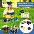 thumbnail image 2 of 4 Pièces 2021 Graduation Fête Cour Signes Classe de 2021 Pieu Signes Pelouse Décor, 2 of 6