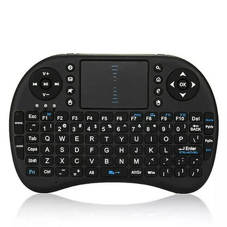 Mini i8 Wireless Qwerty Keyboard Multimedia Remote Control Keys and PC Gaming Control Touchpad Handheld Keyboard for PC Pad Android Smart (Best Keyboard App For Android 2019)