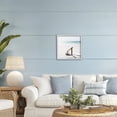 thumbnail image 2 of Stupell Industries Resting Board Beach Coast White Framed Giclee Art, design by Noah Bay, 17 x 17, 2 of 8