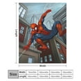 thumbnail image 2 of Spider-Man Throw Blanket Cute Flannel Anime for Girls Boys Men Women, 2 of 7