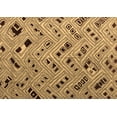 thumbnail image 1 of Ahgly Company Indoor Rectangle Abstract Brown Modern Area Rugs, 2' x 5', 1 of 4