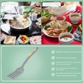 thumbnail image 1 of unbranded Fork Para Cocina De Silicona Duradera Color Oscuro Ideal Para Remover Fideos Y Ensaladas, 1 of 7
