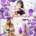 thumbnail image 3 of 40pcs 12inch Purple Latex Air Helium Mixed Balloons Baby Girl Mermaid Birthday Party Decorations Kids Adults Wedding Decor (Purple,12INCH), 3 of 5
