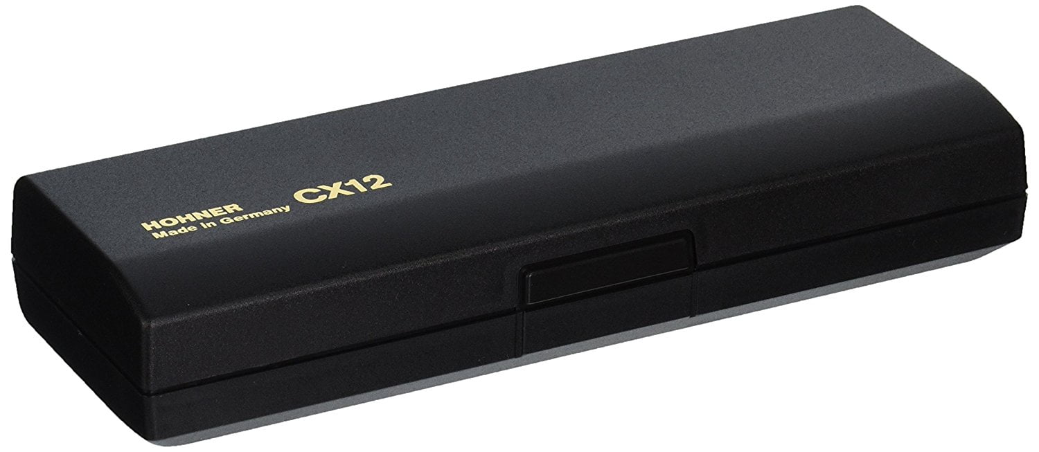 Hohner Cx-12 Black Chromatic Harmonica - Key of A