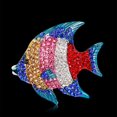 thumbnail image 3 of Broche Colorée avec Cristal, 3 of 8