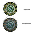 thumbnail image 6 of RADIANCE Goods Tiffany-Style Victorian Stained Glass Window Panel 26" Width, 6 of 8