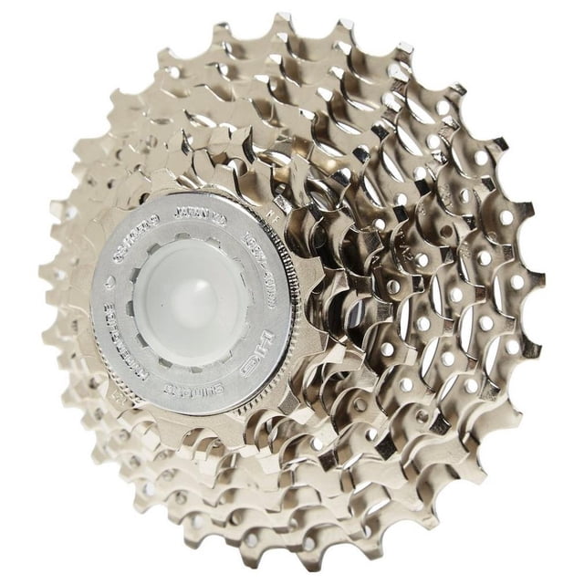 Cassette de bicicleta Shimano CS-HG50 Tiagra/105 (9 velocidades 12/25T plateado)