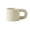 Cream, variant on ZDM Ceramic mug milk coffee breakfast mug cup with fat big ear handle no plate