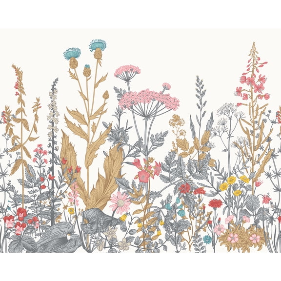 Origin Botanical Fleur Wall Mural