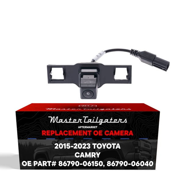 Master Tailgaters Replacement for Toyota Camry (2015-2017, 2021-2023) Backup Camera OE Part # 86790-06040, 86790-06150