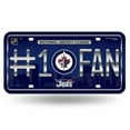 thumbnail image 1 of NHL Winnipeg Jets License Plate, 1 of 2