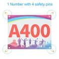 thumbnail image 3 of Uxcell Tearproof Running Bib Numbers for Marathon Sports Game Competition 1-400, 3 of 7