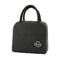 thumbnail image 1 of Wheat Straw Double-layer Lunch Box Japanese Bento Box Microwave Oven Outdoor Portable Lunch Box Student Lunch Box Black, 1 of 6