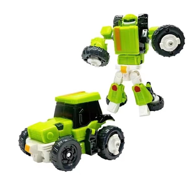 ZTGD 15cm Robot Transformer Juguete Varios Estilos Avión de Combate Rápido Tractor Tanque Tren Modelo de Dibujos Animados Juguete Coleccionable Niños Robot Transformando Vehículos Juguete Regalo de
