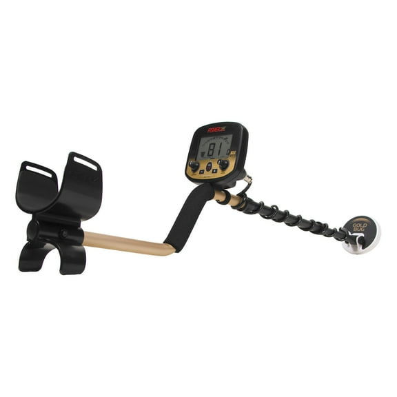Fisher Gold Bug Pro Metal Detector w/2 Coil Combo, Black, Standard