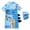 Blue/Green, variant on Gerichy Boys Swim Set, 2T 3T 4T 5T Swimsuit Boys Baby Boys Swimsuit Long Sleeve Rash Guard Swimwear Baby Boy Swim Trunk With Hat Set 3 Piece Toddler Bathing Suit