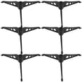 thumbnail image 2 of KAKOWELY 6 Pcs Bases en Plastique pour Arbre de Noël Supports Pratiques pour Arbre de Noël Fixateurs d'Arbre Vert Noirâtre, 11.42"X6.5"X1.97 Pouces, 2 of 5