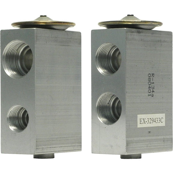 New UAC EX 329433C A/C Expansion Valve -- Block Expansion Valve Fits select: 1984-1989 JEEP CHEROKEE, 1986-1990 JEEP COMANCHE