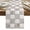 White, variant on Beige Black Animal Printed Table Runner Modern Fur Checkered Tablerunners 13 x 36 Inch, Table Decorations Tabletop Scarf for Summer Gathering Holiday Farmhouse Kitchen Dining Decor