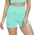 thumbnail image 1 of Pantalones cortos deportivos para mujer Pantalones cortos de yoga Estiramiento de cintura alta Entre Abanopi Pantalones cortos de yoga, 1 of 6