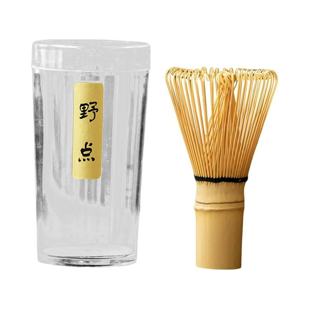 Juego de ceremonia de matcha de bambú, accesorio japonés para ceremonia de matcha, matcha tradicional sin cuchara