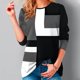 thumbnail image 2 of Tops para mujer, camisas, blusas, elegantes, informales, camisas de manga larga, estampado de moda, cuello redondo, camiseta suelta, blusa de otoño, jersey Odeerbi  ODB-5, 2 of 8