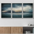 thumbnail image 2 of wall26 Framed Canvas Print Wall Art Set Storm Cloud Dark Blue Skyline Nature Wilderness Illustrations Modern Art Rustic Scenic Relax/Calm Multicolor for Living Room, Bedroom, Office - 24"x36&quo, 2 of 5
