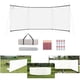 thumbnail image 3 of Parabrisas Parabrisas Cortavientos Deflector de viento Camping Fogata blanco, 3 of 9