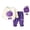 Purple, variant on YDFCWXW Boy Spring Autumn Set Long Sleeved Shirt Toddler Boys Fashion Outfits, Kids Clothes 2Pcs (Green, 12-18 Months)