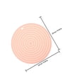 thumbnail image 2 of CATIEBYE 4Pcs Silicone Heat Insulation Pads for Pet Food Waterproof Durable Non Slip Mat, 2 of 8