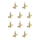 thumbnail image 2 of Adaptador de auriculares Cateissary Jack convertidor estéreo de doble canal dorado, 2 of 6