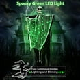 thumbnail image 5 of Halloween Hanging Skull Ghost Decoration, LED Light Up Grim Reaper Ornament With Tattered Gauze Body For Porch Tree Yard Door Indoor Outdoor Party Hau*nted Hous Horror Scene Decor, 5 of 6