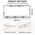 thumbnail image 4 of GZHJMY Cute Cow Love Heart Funny License Plate Frames for Women Men 2 Pcs Personalized Car License Plate Holder with Screw Caps, Elliptical Hole Decorative, 4 of 7