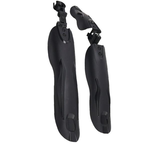 2 Pcs Bike Rear Mud Guard Bicycle Bike Mudguard 51.00X8.00X4.00CM Black