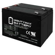 6V 12AH F2 Replacement Battery for Power Wheels 74522 Red - 2 Pack