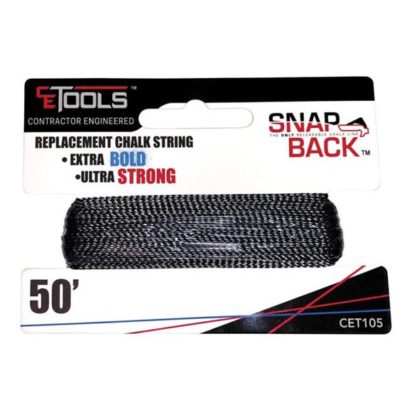 CE Tools 2801447 50 Pi. Corde de Remplacement Tressée