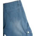 thumbnail image 4 of Real Love Girls's Jeans - Wide Leg Flare Cargo Jeans - Boot Cut Bell Bottom Denim Pants 7-16), 4 of 7