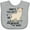 AC-Heather Grey, variant on Inktastic Mimi's You Say Alpaca My Bags Boys or Girls Baby Bib