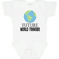 thumbnail image 3 of Inktastic Future World Traveler Cute Vacation Boys or Girls Baby Bodysuit, 3 of 5